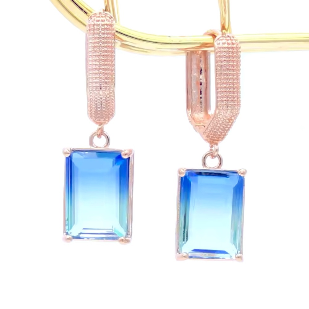 Blue Ombre’ Earrings